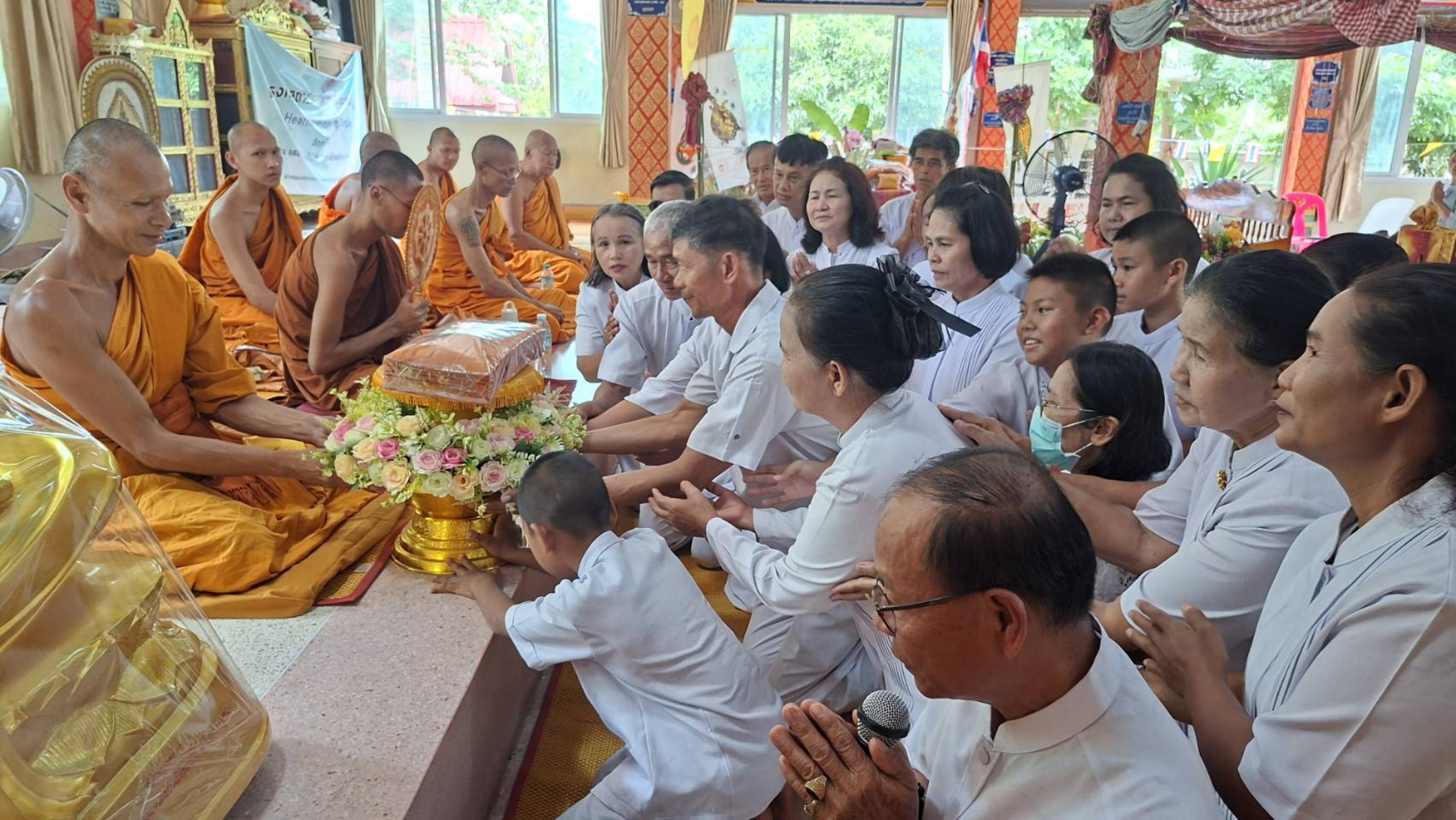 ภาพร่วมพิธีกรรมวัดชัยมงคล(บ้านโยนช้า)