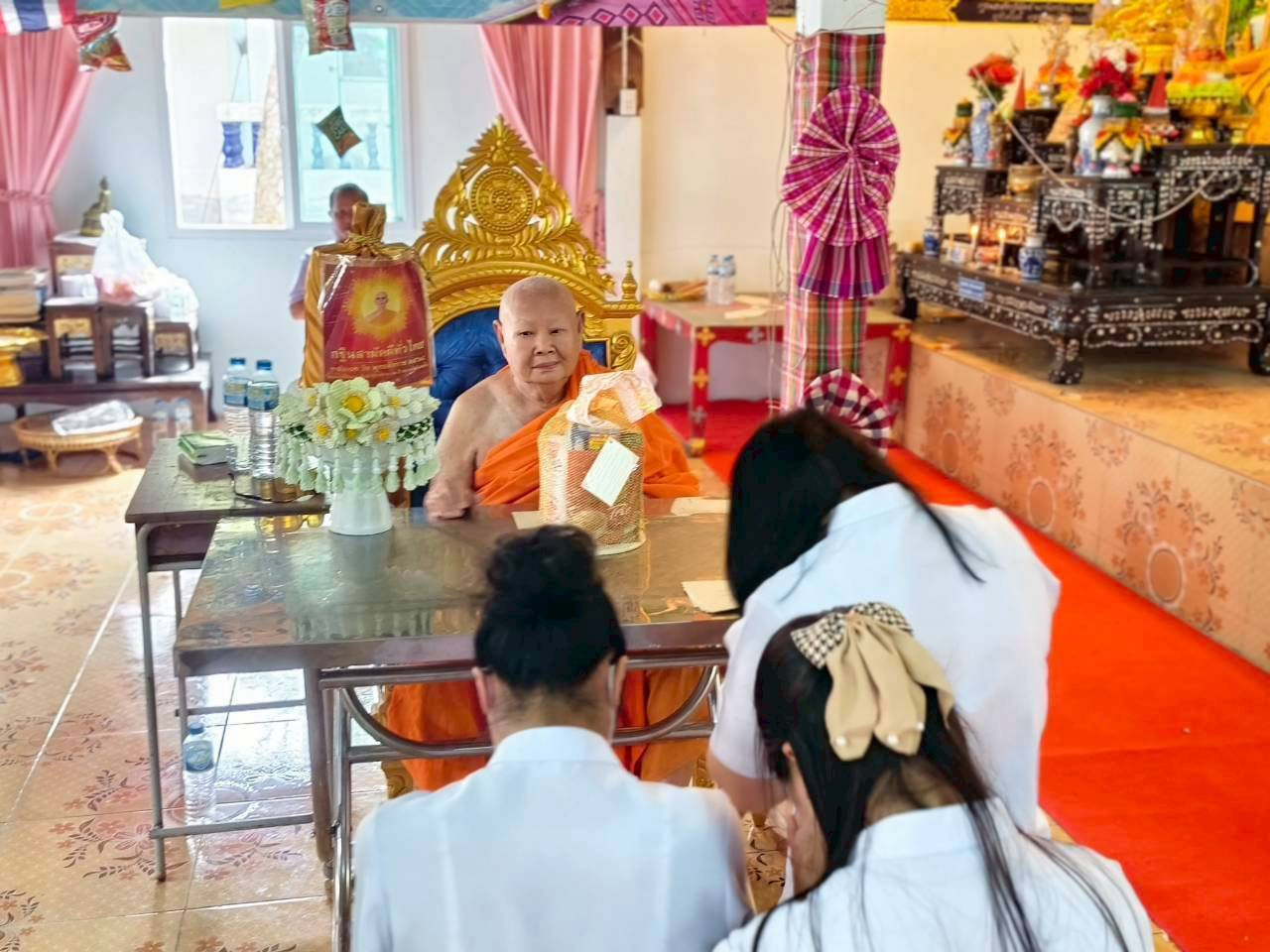 ภาพกล่าวคำถวายกฐินวัดประชาศรัทธาธรรม