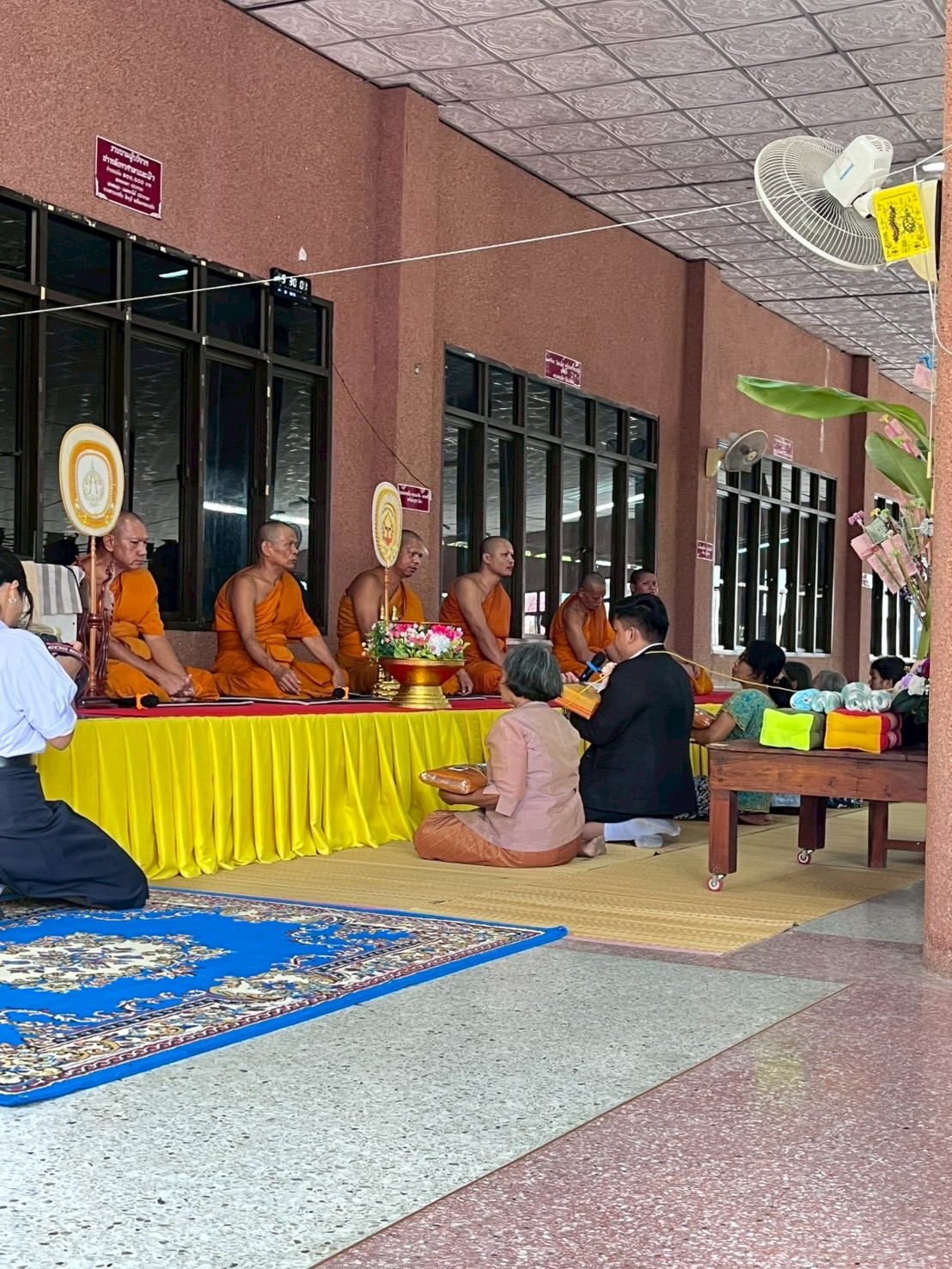 ภาพกล่าวคำถวายกฐินวัดวรดิษฐ์