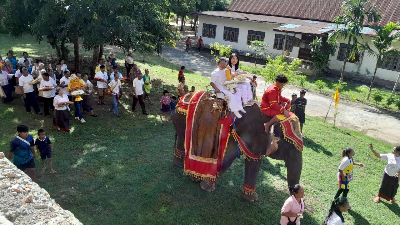 ภาพร่วมพิธีกรรมวัดชัยศิริมงคล