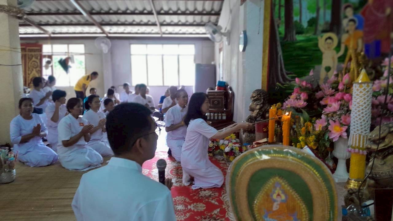 ภาพร่วมพิธีกรรมวัดชัยศิริมงคล