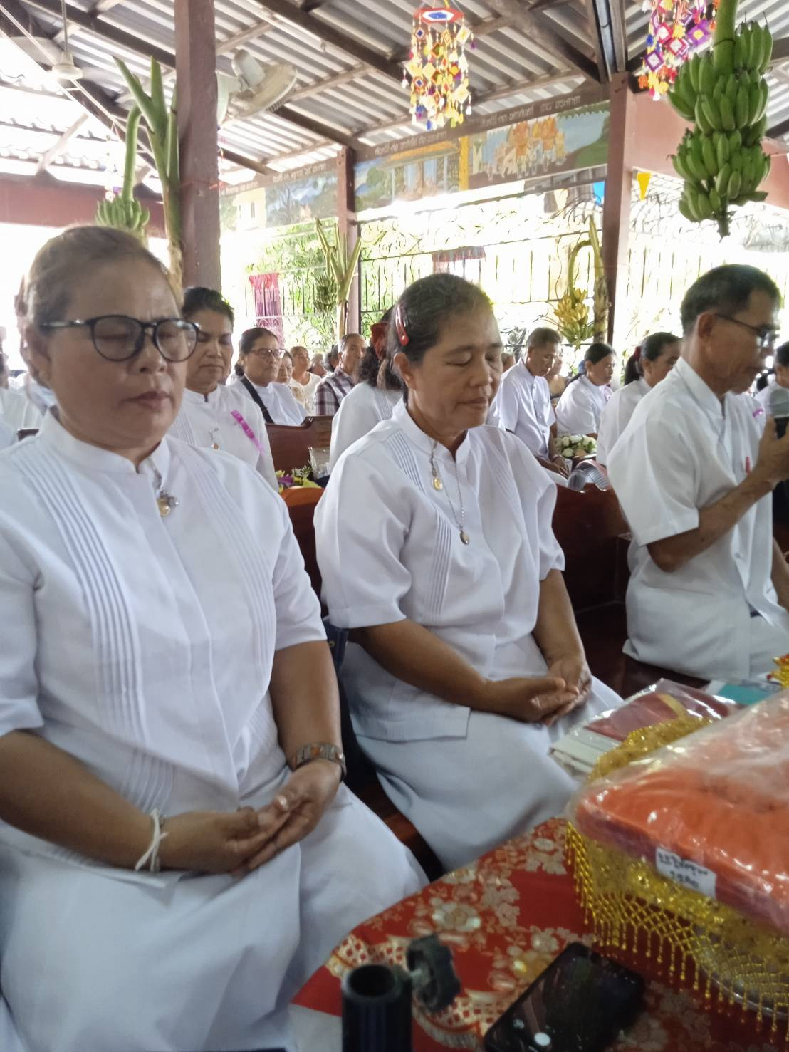 ภาพร่วมพิธีกรรมสำนักสงฆ์พระผุดคงคาราม