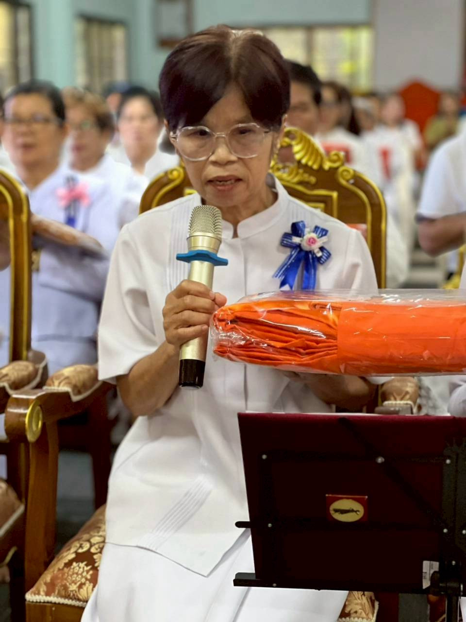 ภาพกล่าวคำถวายกฐินวัดดอยน้อย