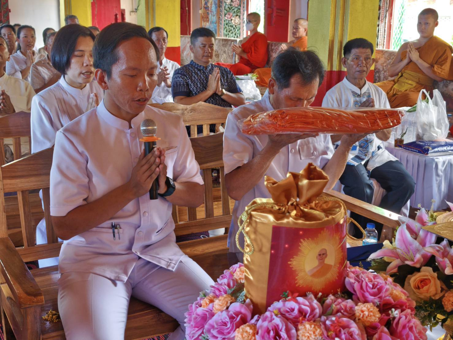 ภาพกล่าวคำถวายกฐินวัดดอนชัย