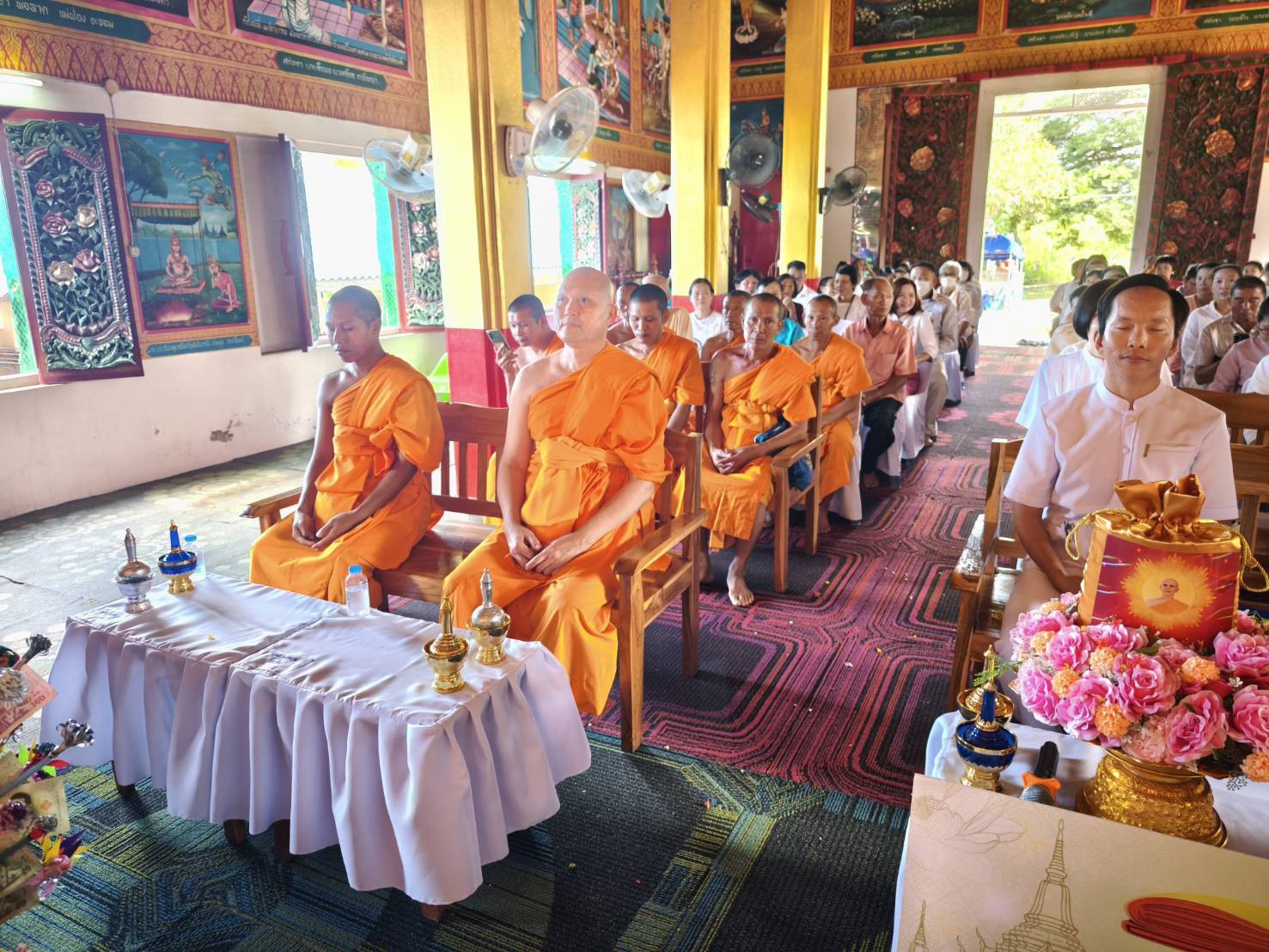 ภาพร่วมพิธีกรรมวัดดอนชัย
