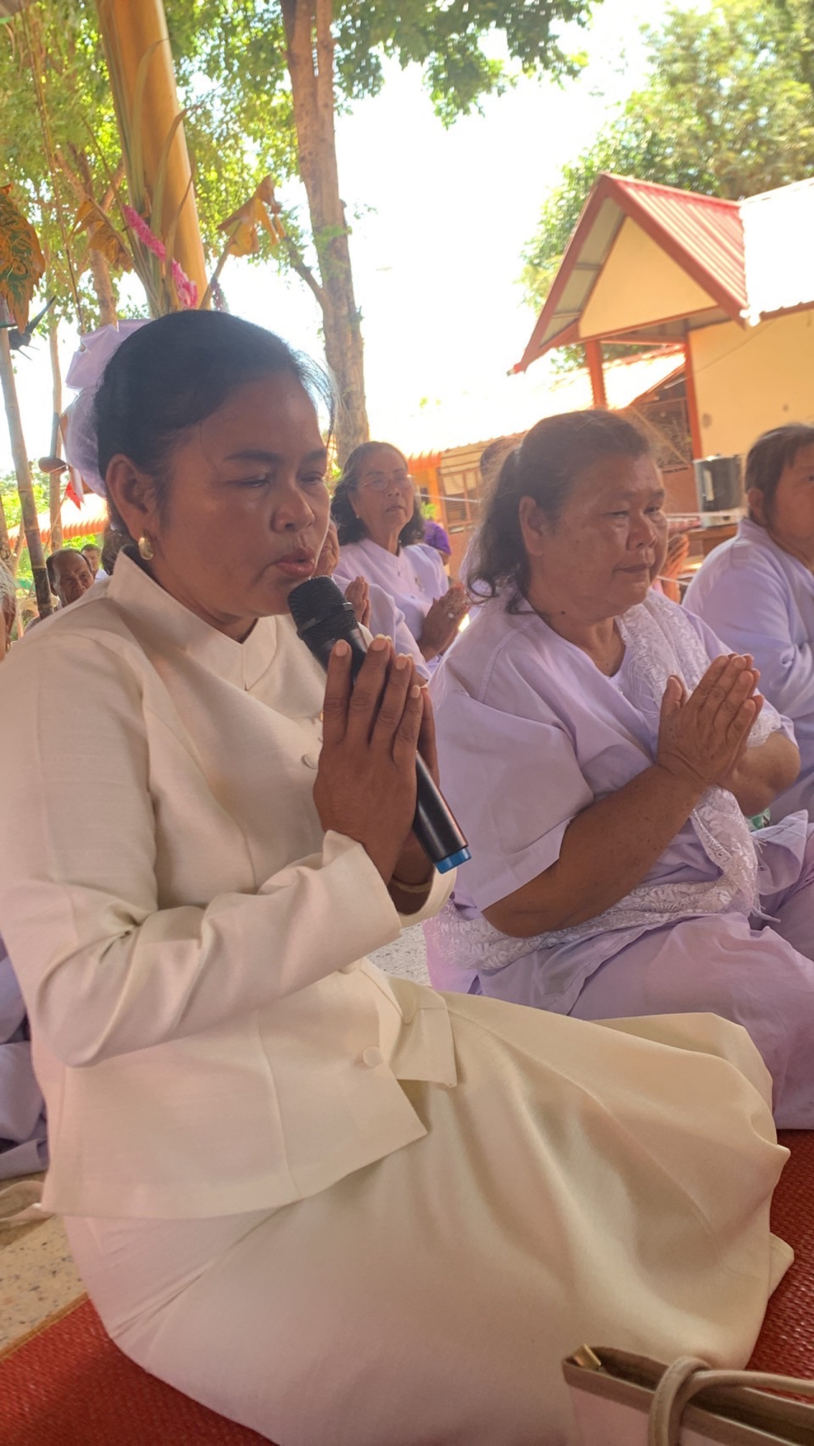 ภาพกล่าวคำถวายกฐินวัดโพธิ์งาม