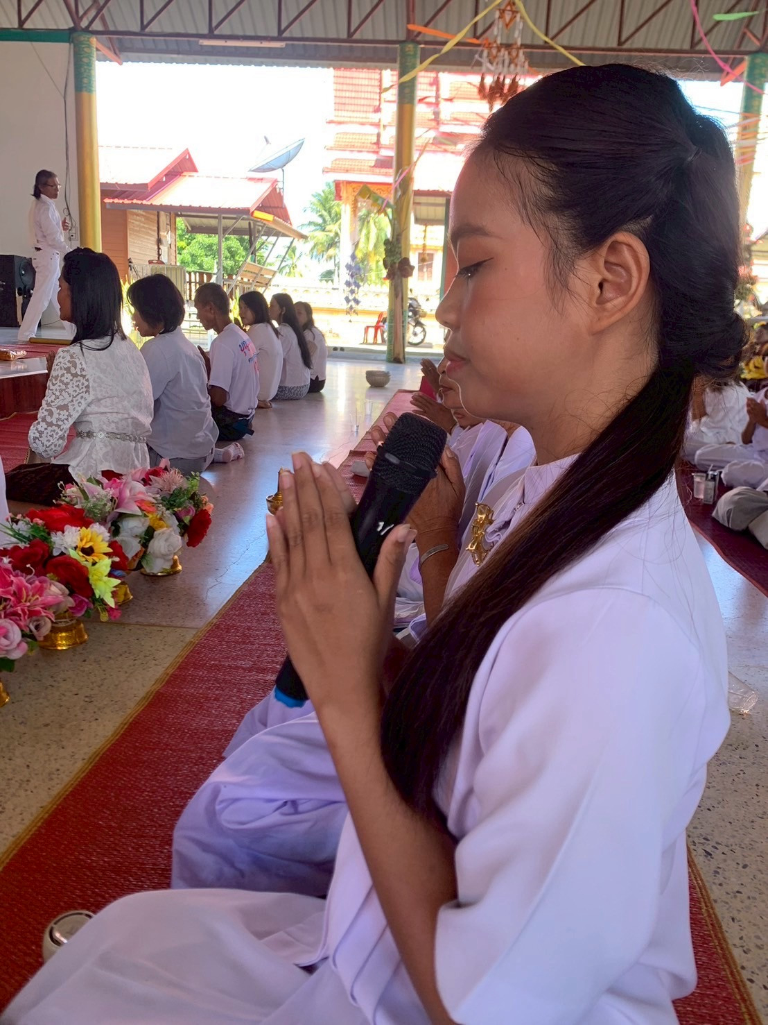 ภาพร่วมพิธีกรรมวัดโพธิ์งาม