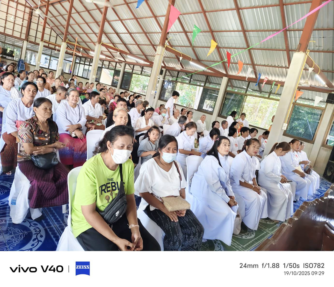 ภาพร่วมพิธีกรรมวัดเบญจศิลาราม