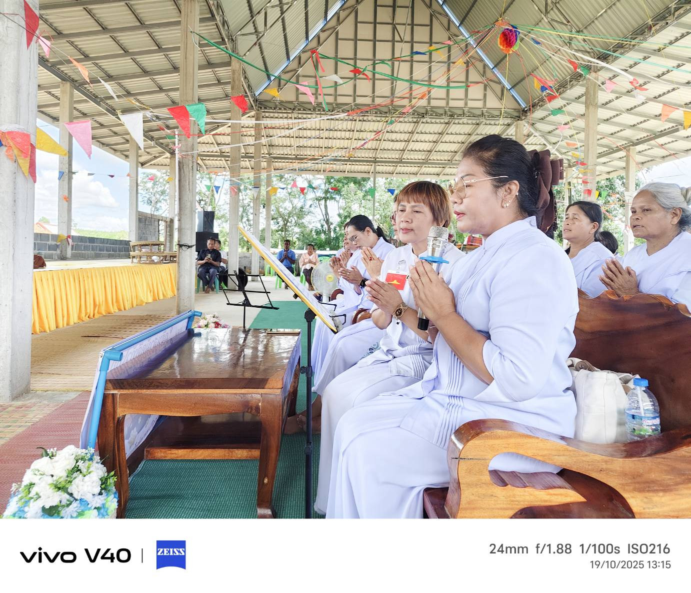 ภาพกล่าวคำถวายกฐินที่พักสงฆ์สายโท12เหนือ