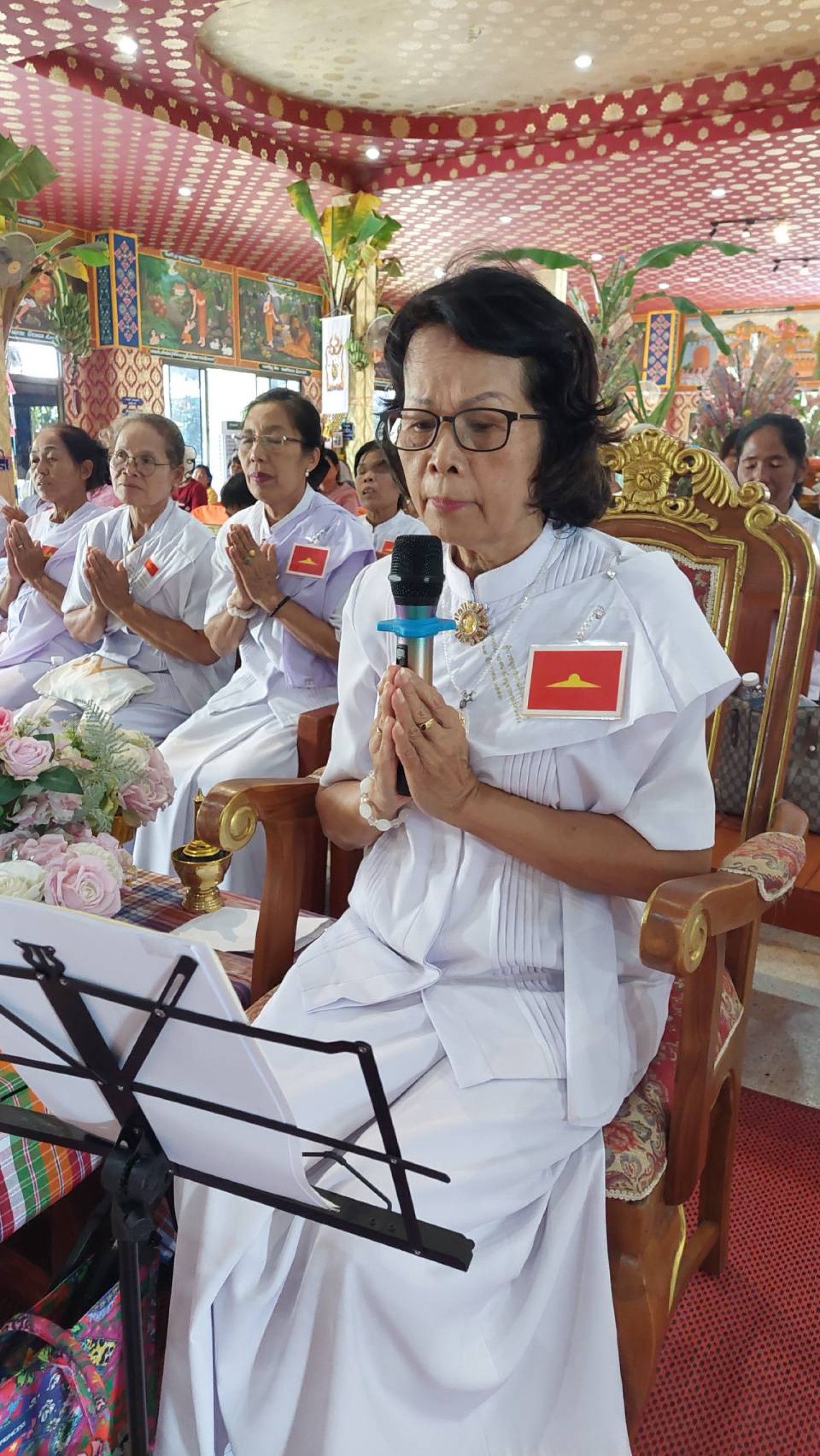 ภาพร่วมพิธีกรรมวัดประชานิรมิต (บุลาว)