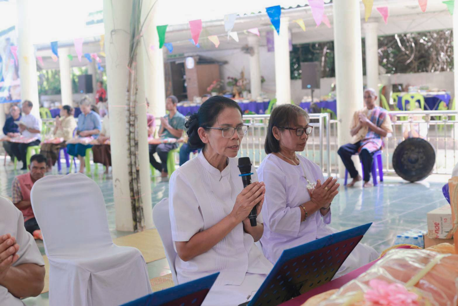 ภาพกล่าวคำถวายกฐินวัดป่าเขากระเจียว