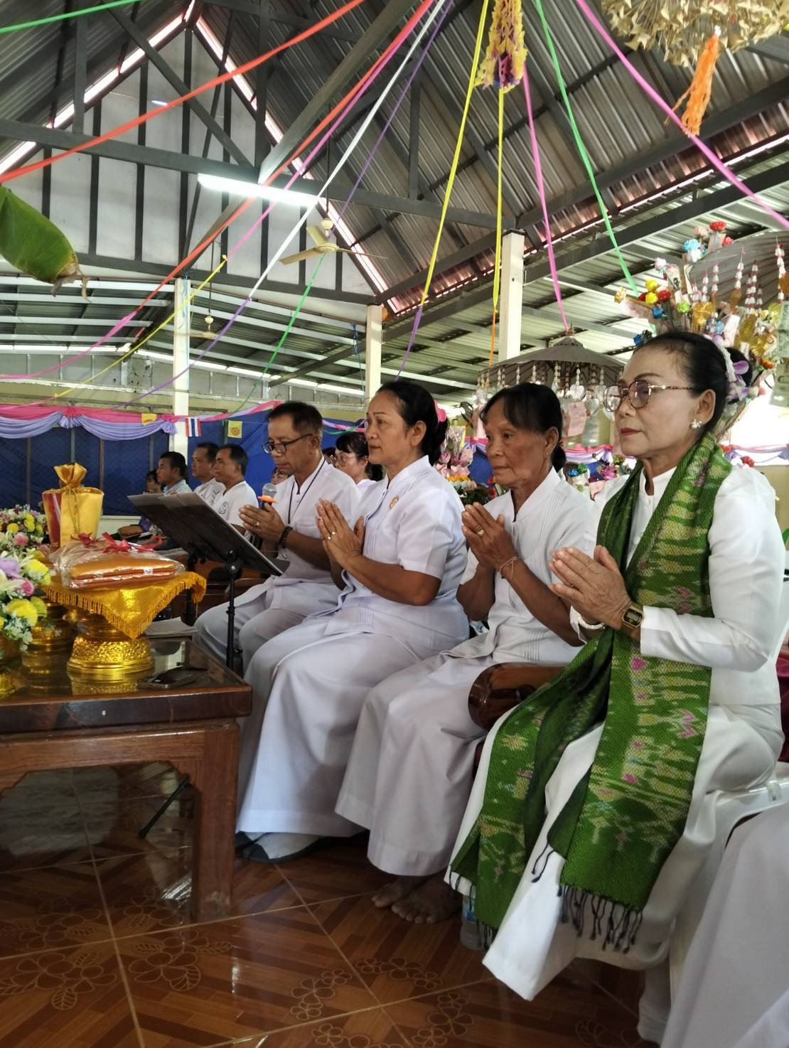 ภาพกล่าวคำถวายกฐินวัดหนองเสม็ดวนาราม