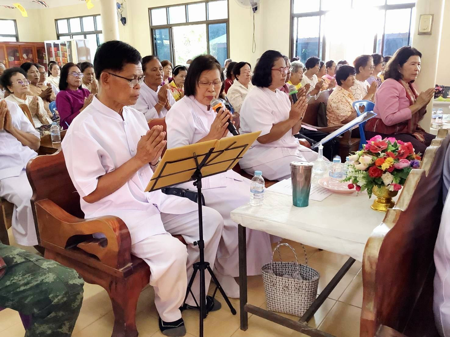 ภาพกล่าวคำถวายกฐินวัดหนองตาด