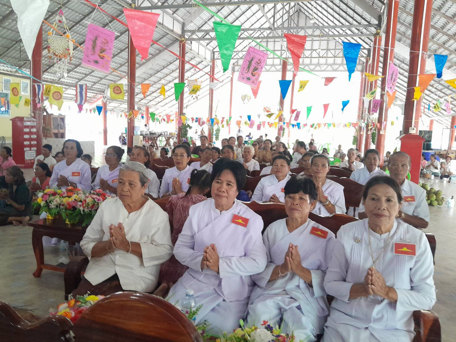 ภาพร่วมพิธีกรรมวัดโคกสนวน