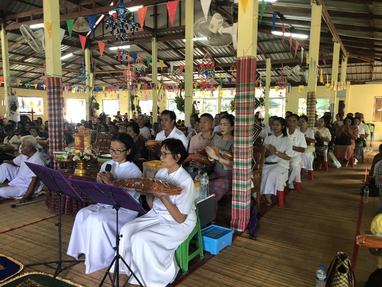 ภาพกล่าวคำถวายกฐินวัดโคกกระเบื้อง