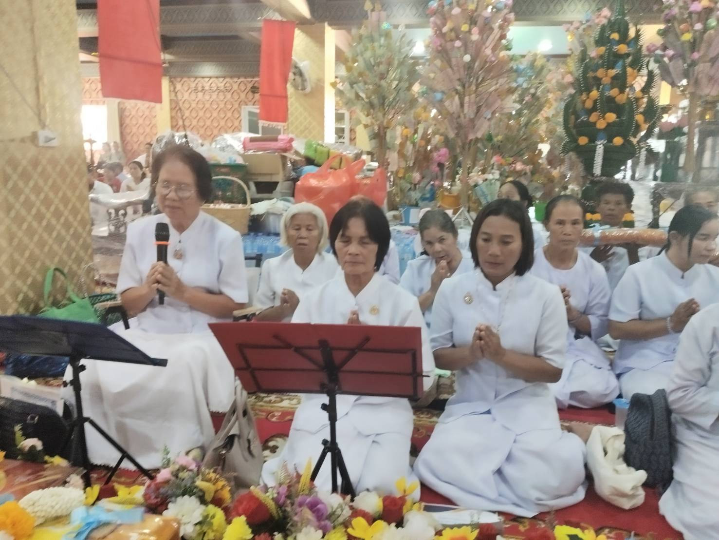 ภาพกล่าวคำถวายกฐินวัดโคกกลาง