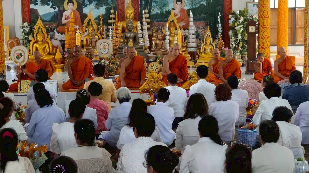 ภาพร่วมพิธีกรรมวัดสุภากรณ์นิคมธรรมาราม