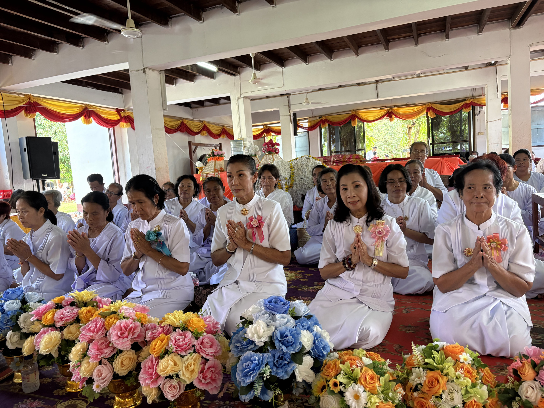 ภาพร่วมพิธีกรรมวัดกกตูม