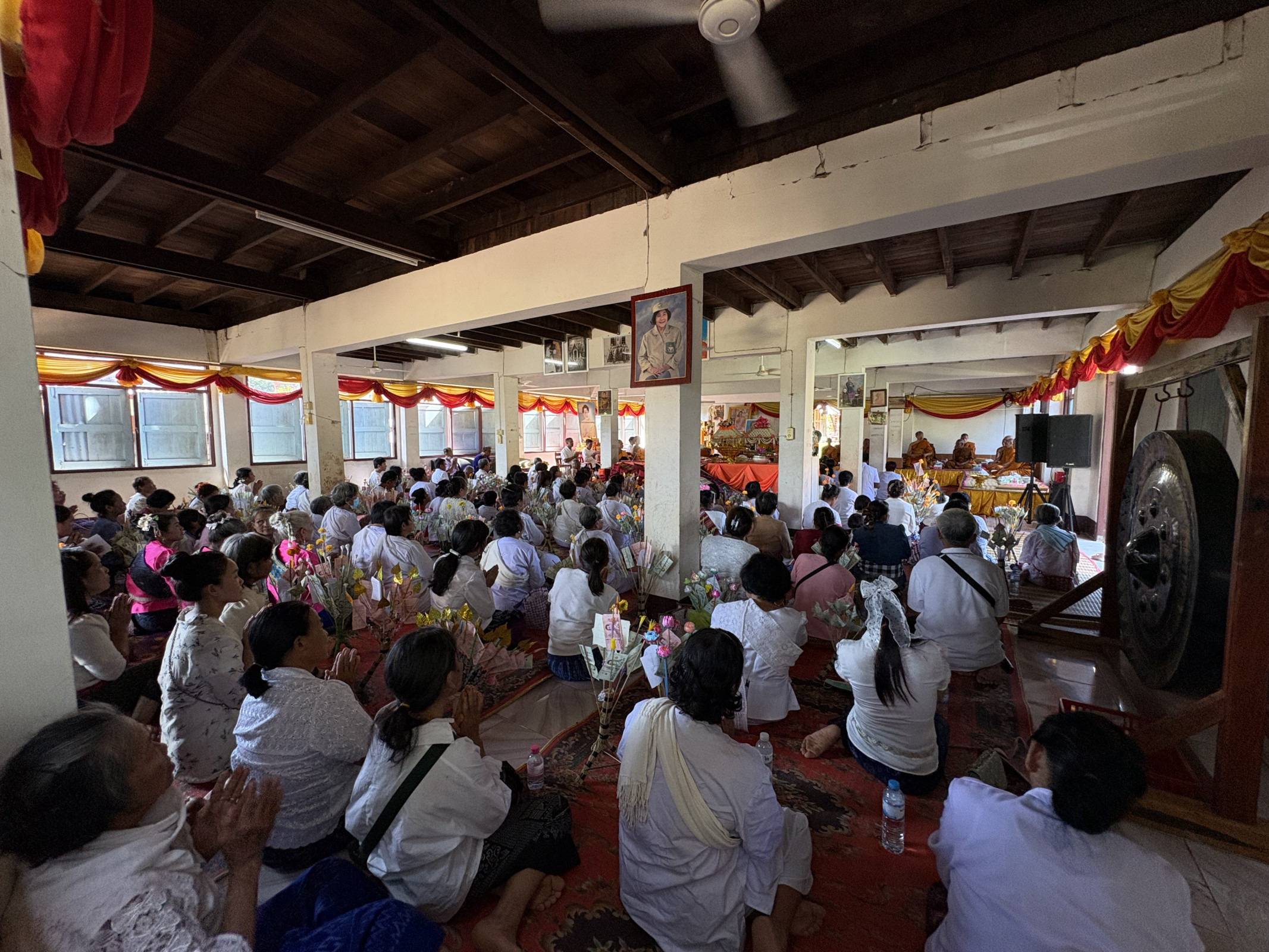 ภาพร่วมพิธีกรรมวัดกกตูม