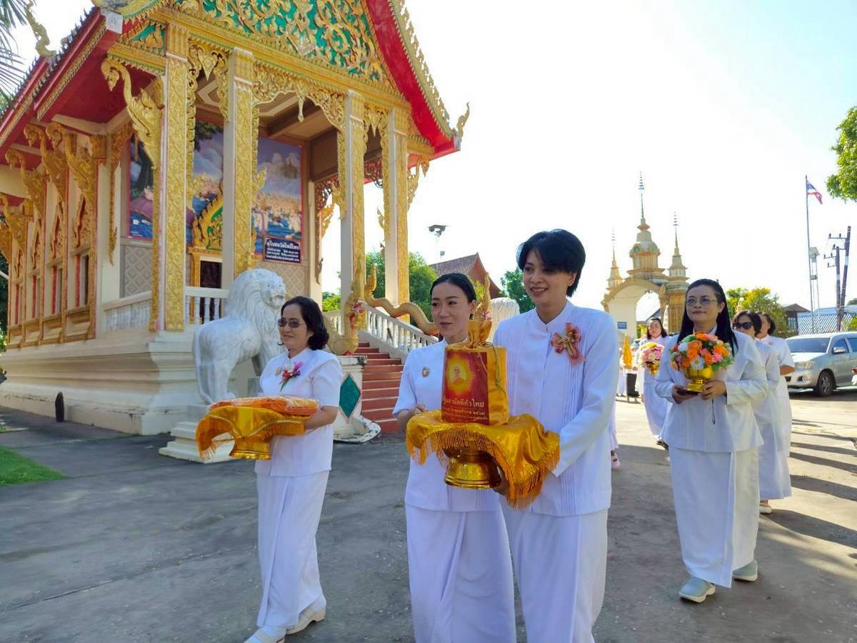 ภาพร่วมขบวนกฐินวัดโพธิ์ไทร