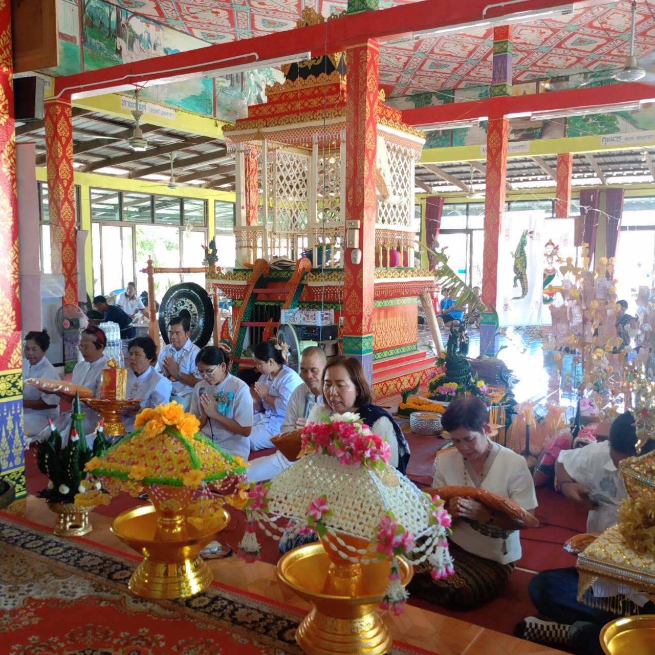 ภาพกล่าวคำถวายกฐินวัดชัยศรี