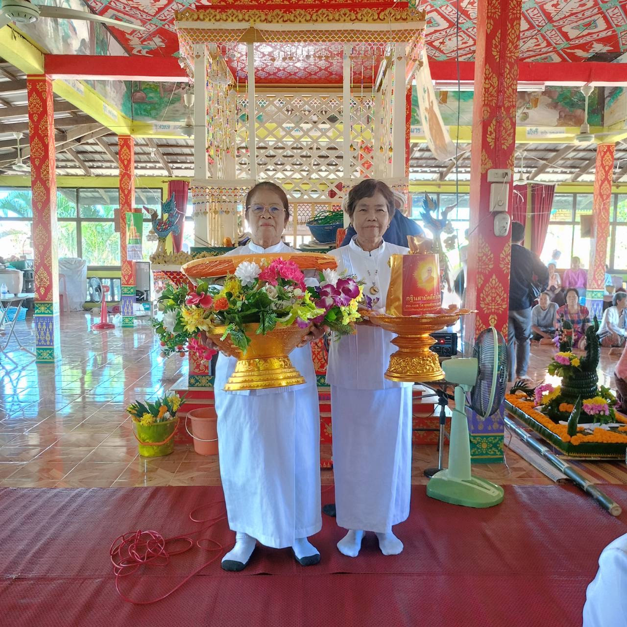 ภาพร่วมพิธีกรรมวัดชัยศรี