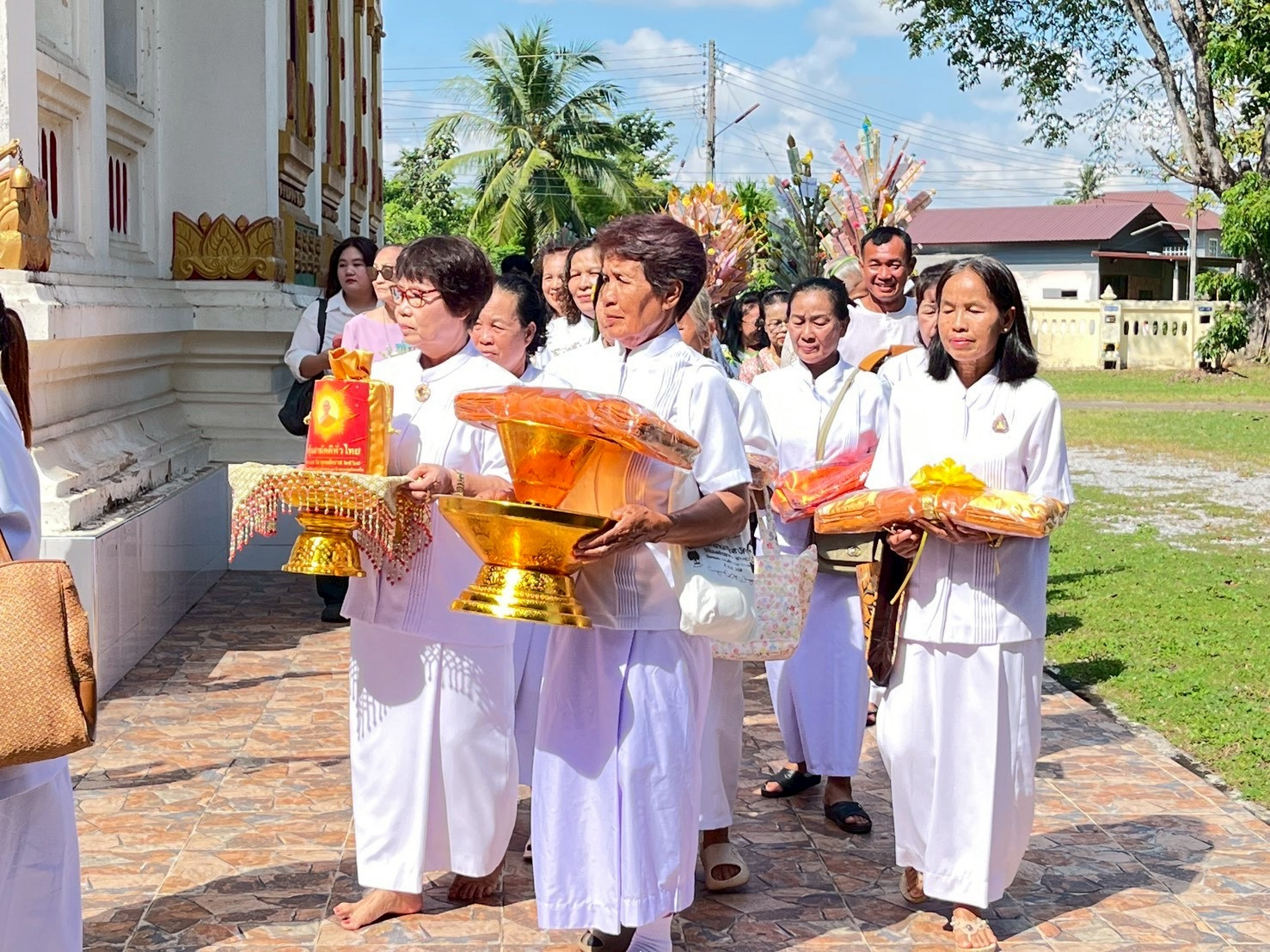 ภาพร่วมขบวนกฐินวัดศรีวิไล