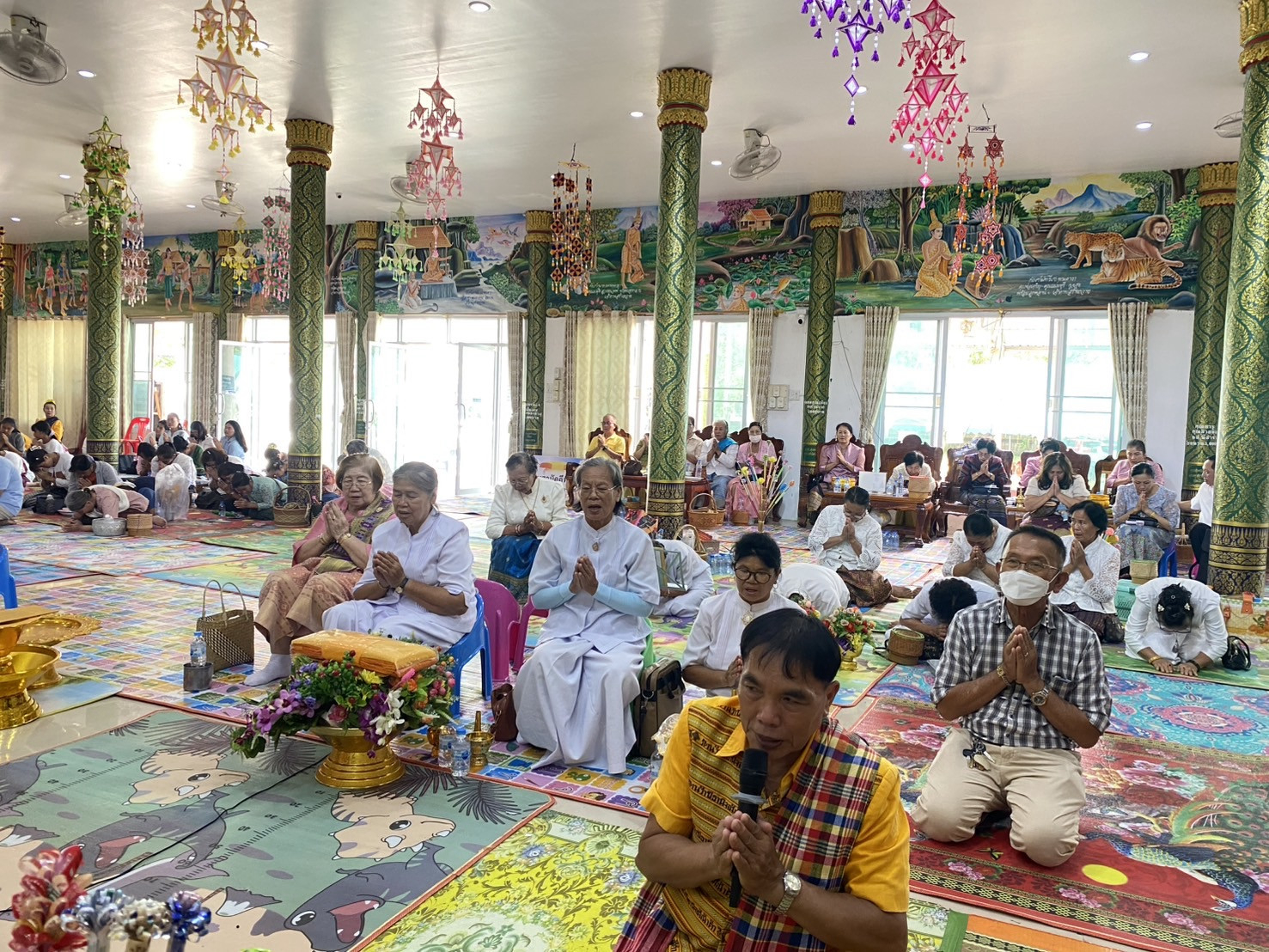 ภาพกล่าวคำถวายกฐินวัดราษฎร์ดำริ