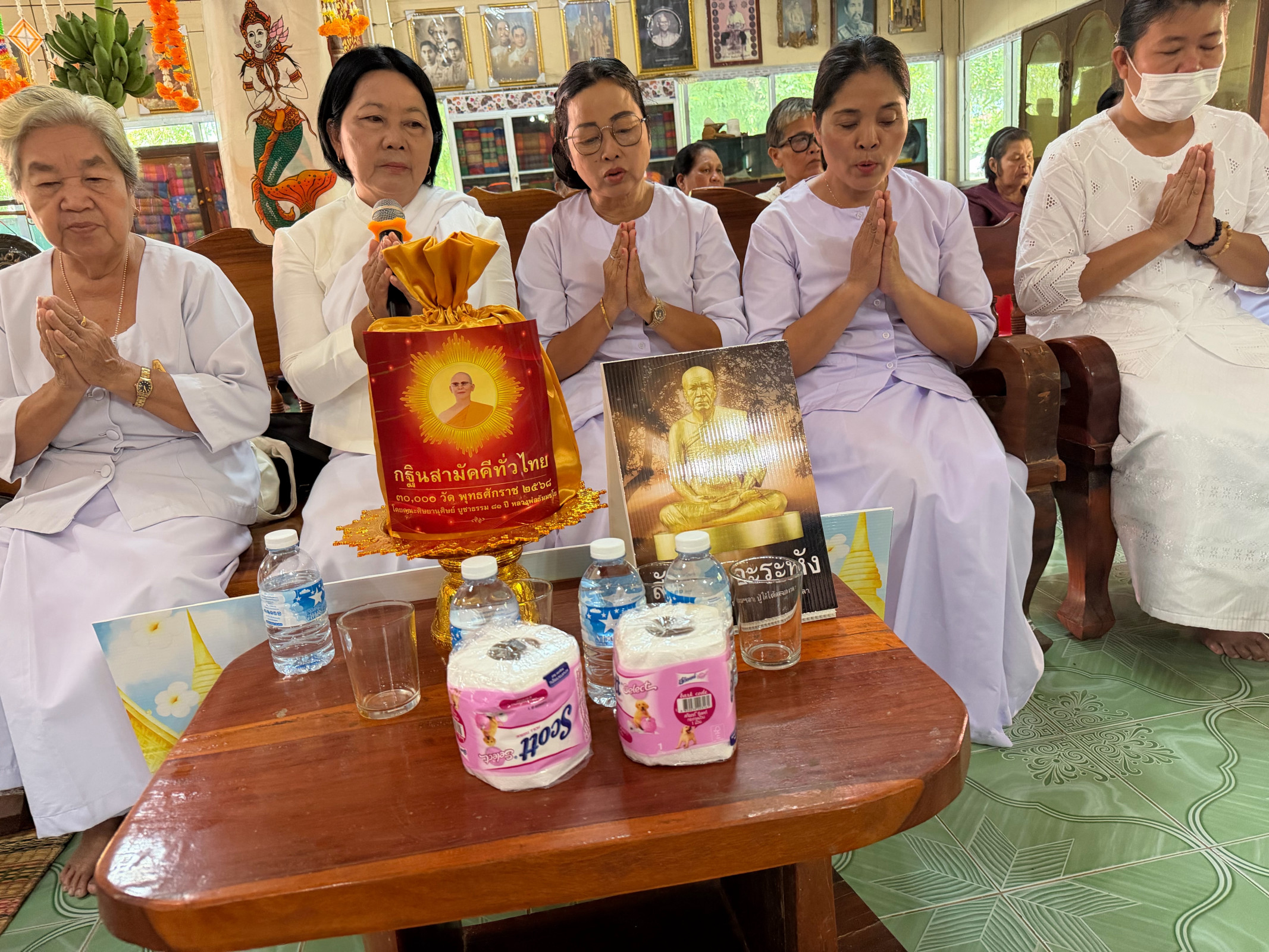 ภาพกล่าวคำถวายกฐินวัดนิมิตธรรม