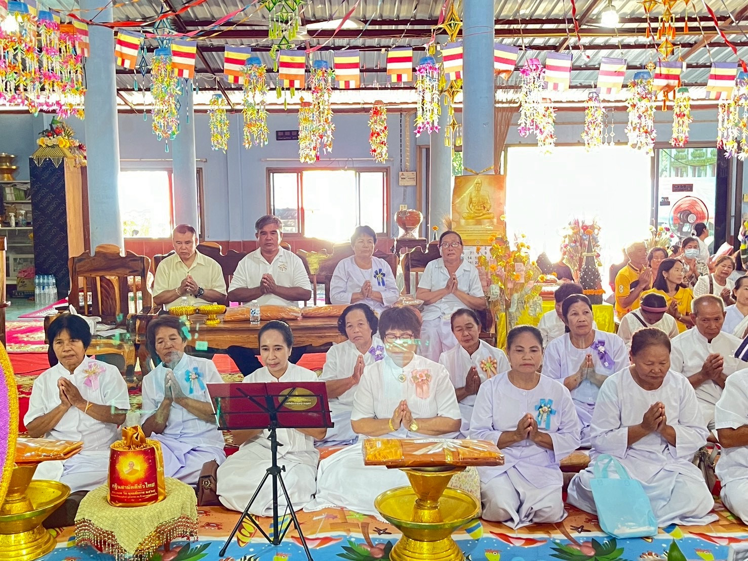 ภาพกล่าวคำถวายกฐินวัดเกาะแก้วขวัญเมือง