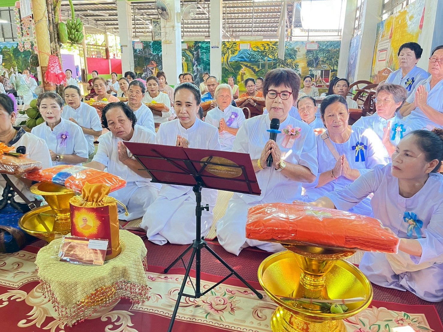 ภาพกล่าวคำถวายกฐินวัดโพธิ์ยอย