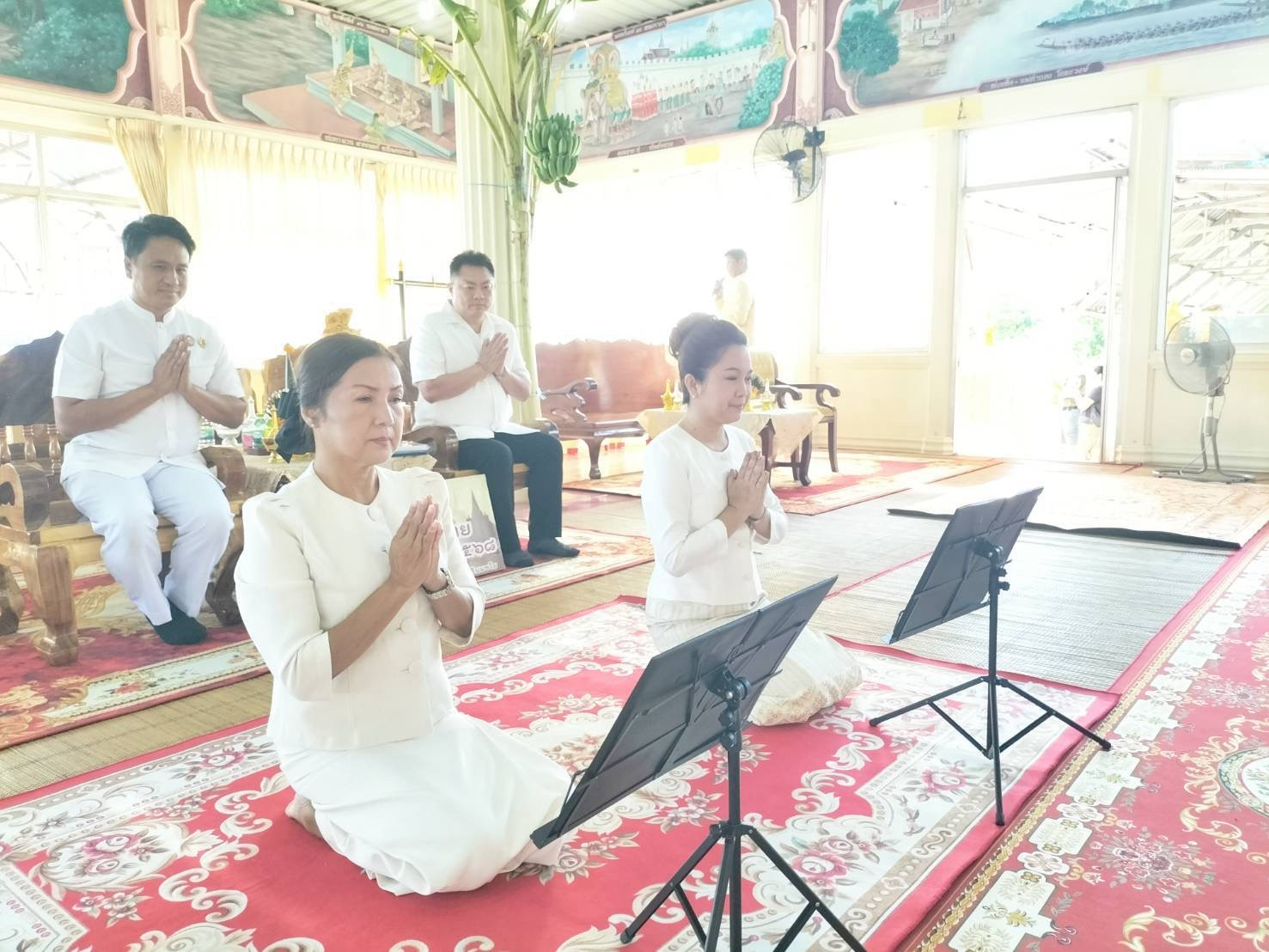 ภาพกล่าวคำถวายกฐินวัดอุทุมพร