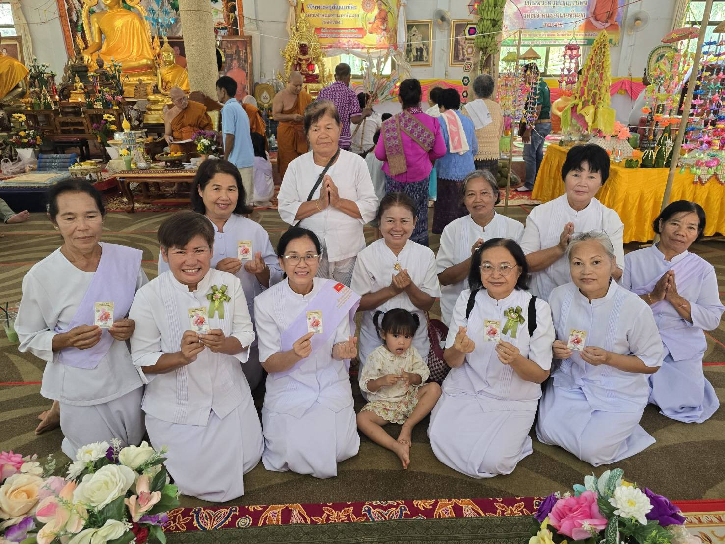 ภาพร่วมพิธีกรรมวัดศรีบุญเรือง