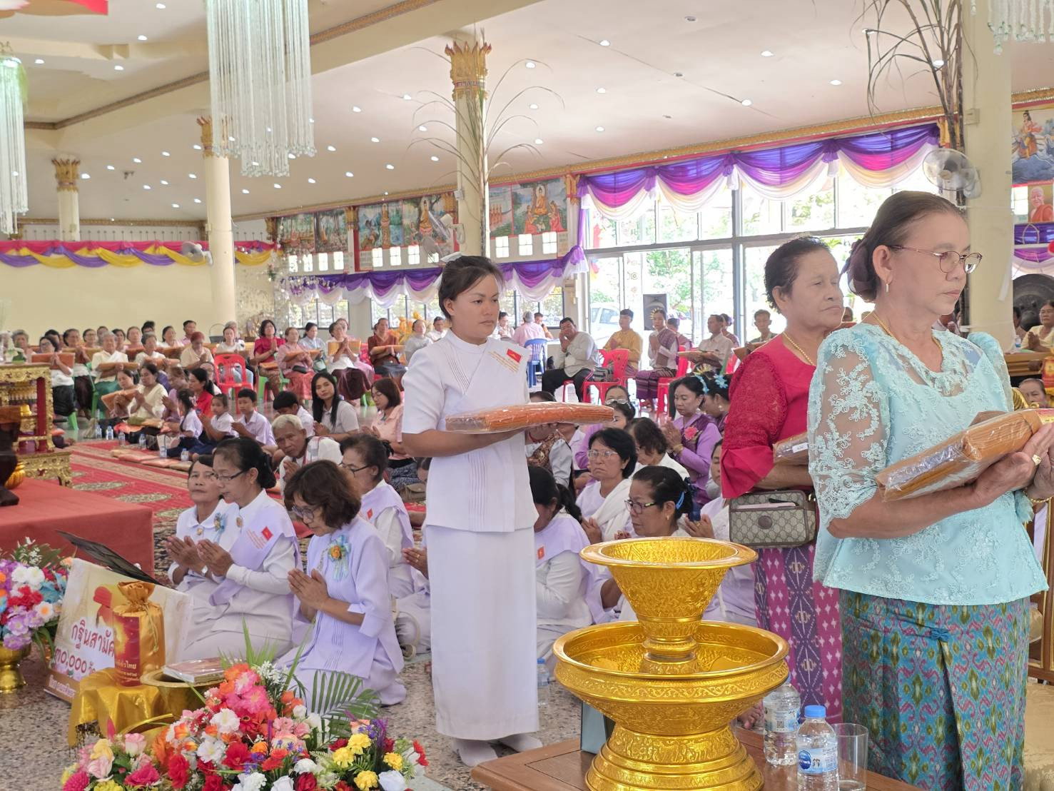 ภาพร่วมพิธีกรรมวัดศิริชัยตลิ่งคงคาราม