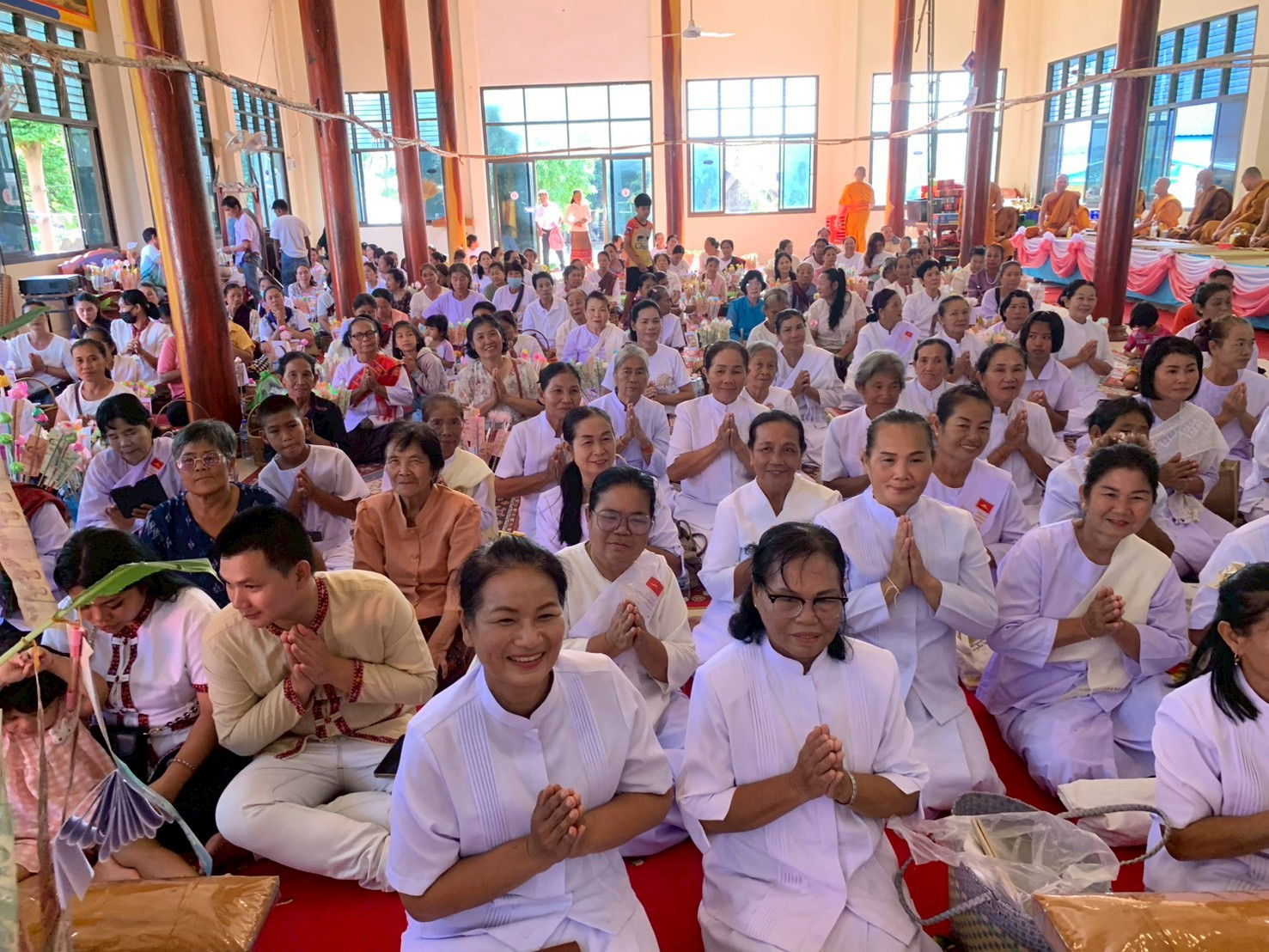 ภาพร่วมพิธีกรรมวัดศรีชุมพร