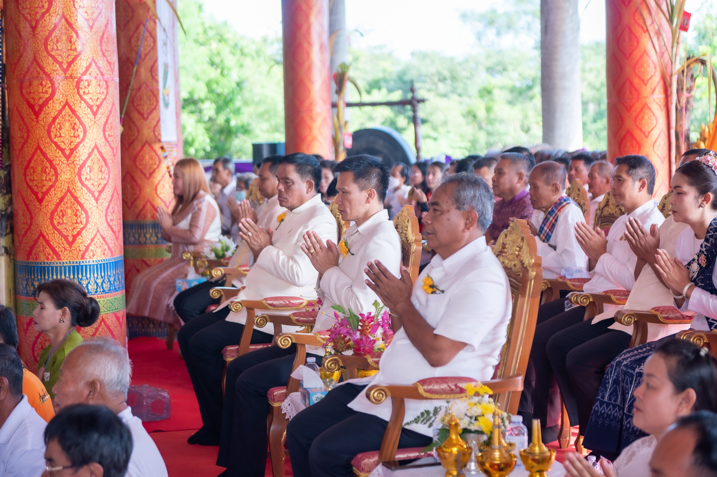 ภาพร่วมพิธีกรรมวัดเขาช่องชาด