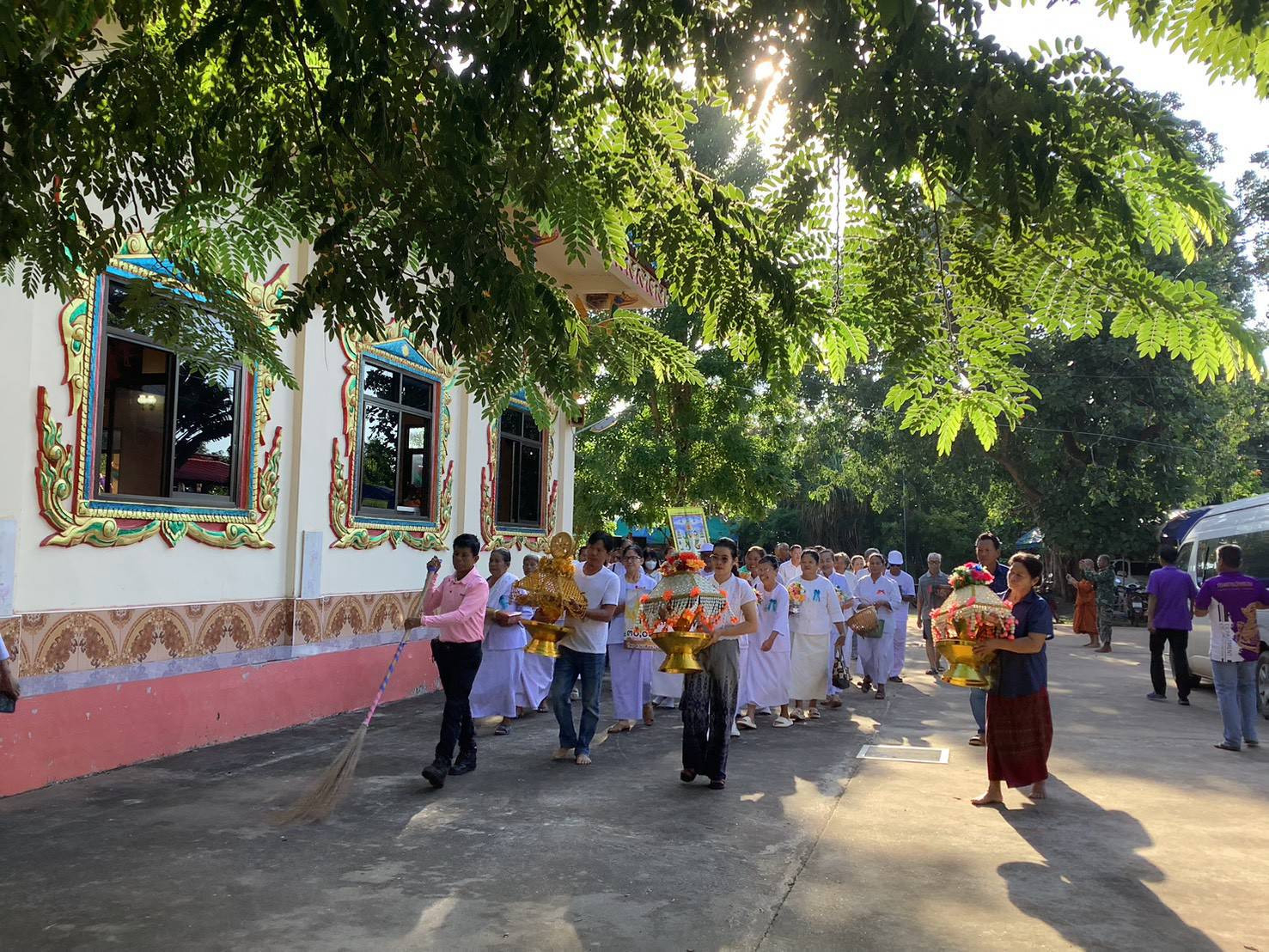 ภาพร่วมพิธีกรรมวัดกุญชรดาราม