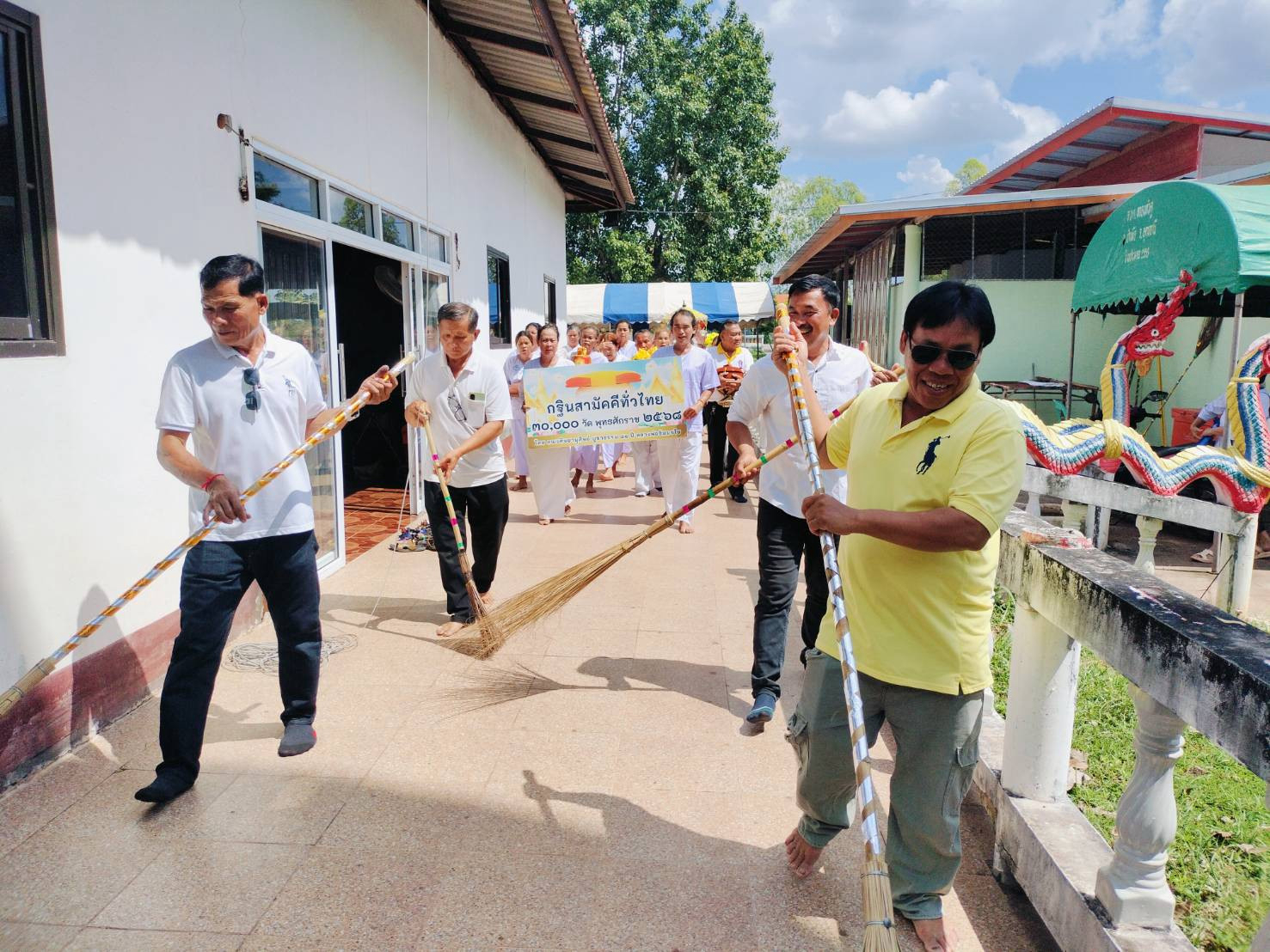 ภาพร่วมพิธีกรรมที่พักสงฆ์สุทธีธรรมาราม