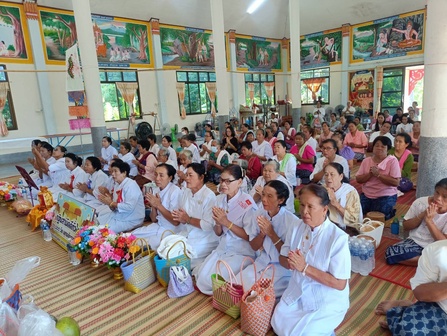 ภาพร่วมพิธีกรรมวัดป่ายาง
