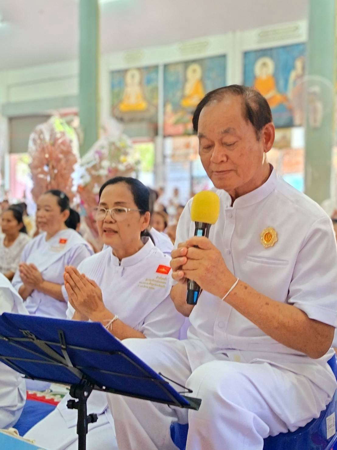 ภาพกล่าวคำถวายกฐินวัดสุวรรณุทการาม