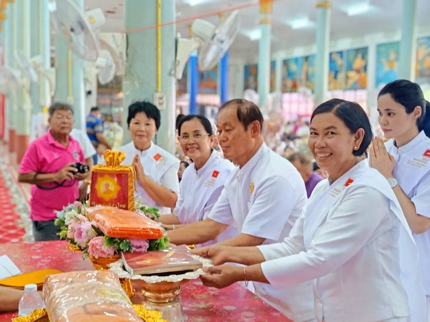 ภาพร่วมพิธีกรรมวัดสุวรรณุทการาม