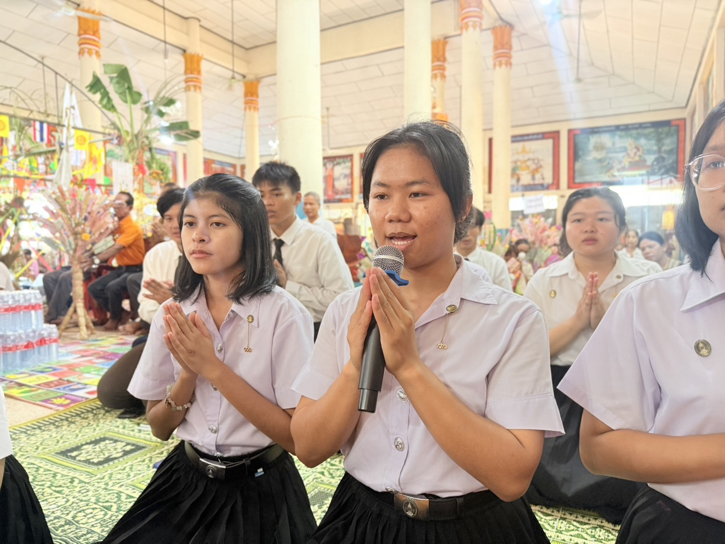 ภาพกล่าวคำถวายกฐินวัดสามพร้าว