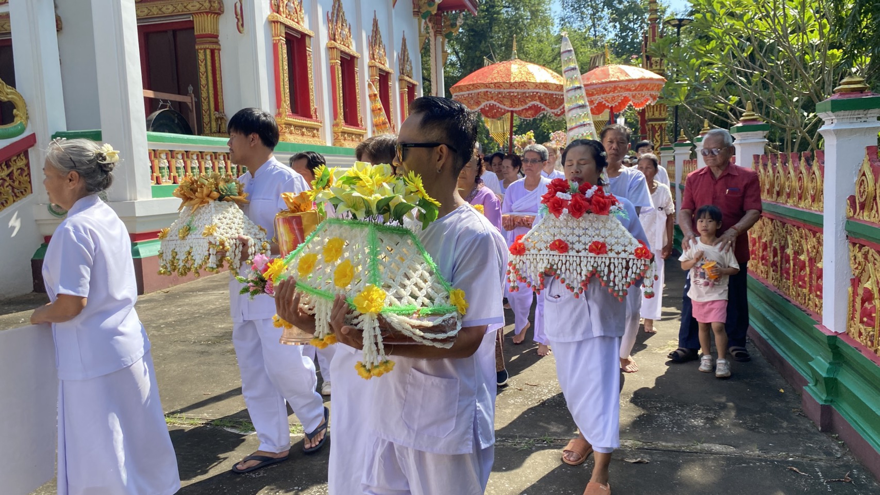 ภาพร่วมพิธีกรรมวัดพาราณสี