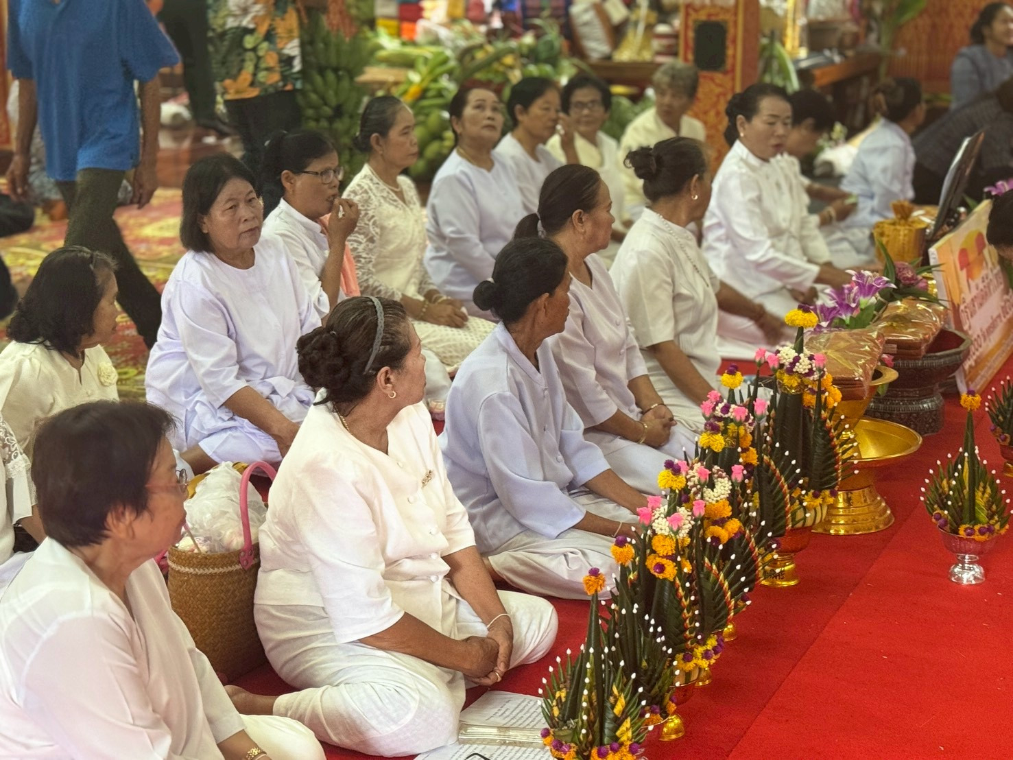 ภาพร่วมพิธีกรรมวัดอรุณธรรมรังษี