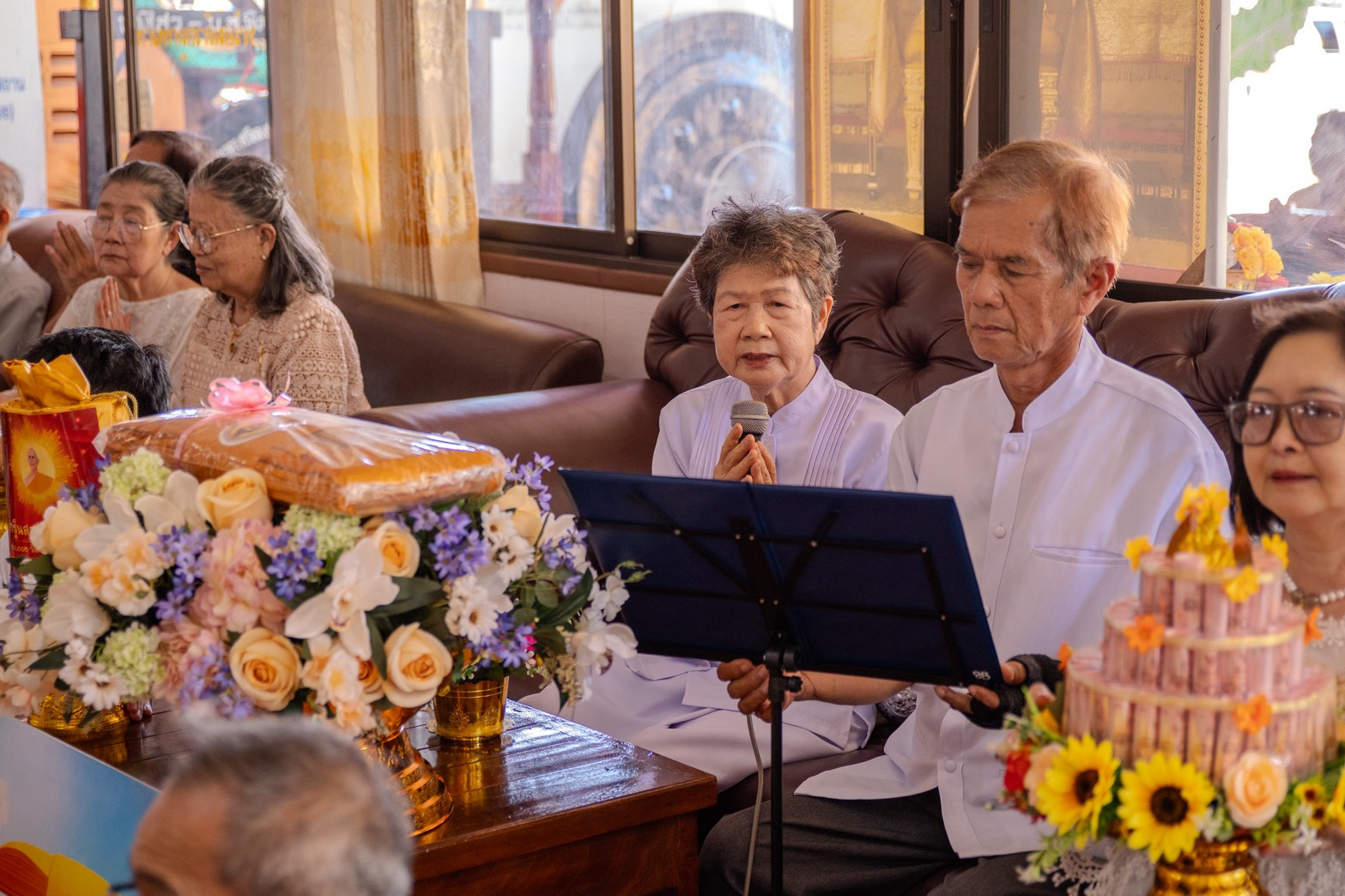 ภาพกล่าวคำถวายกฐินวัดอินทราวาส