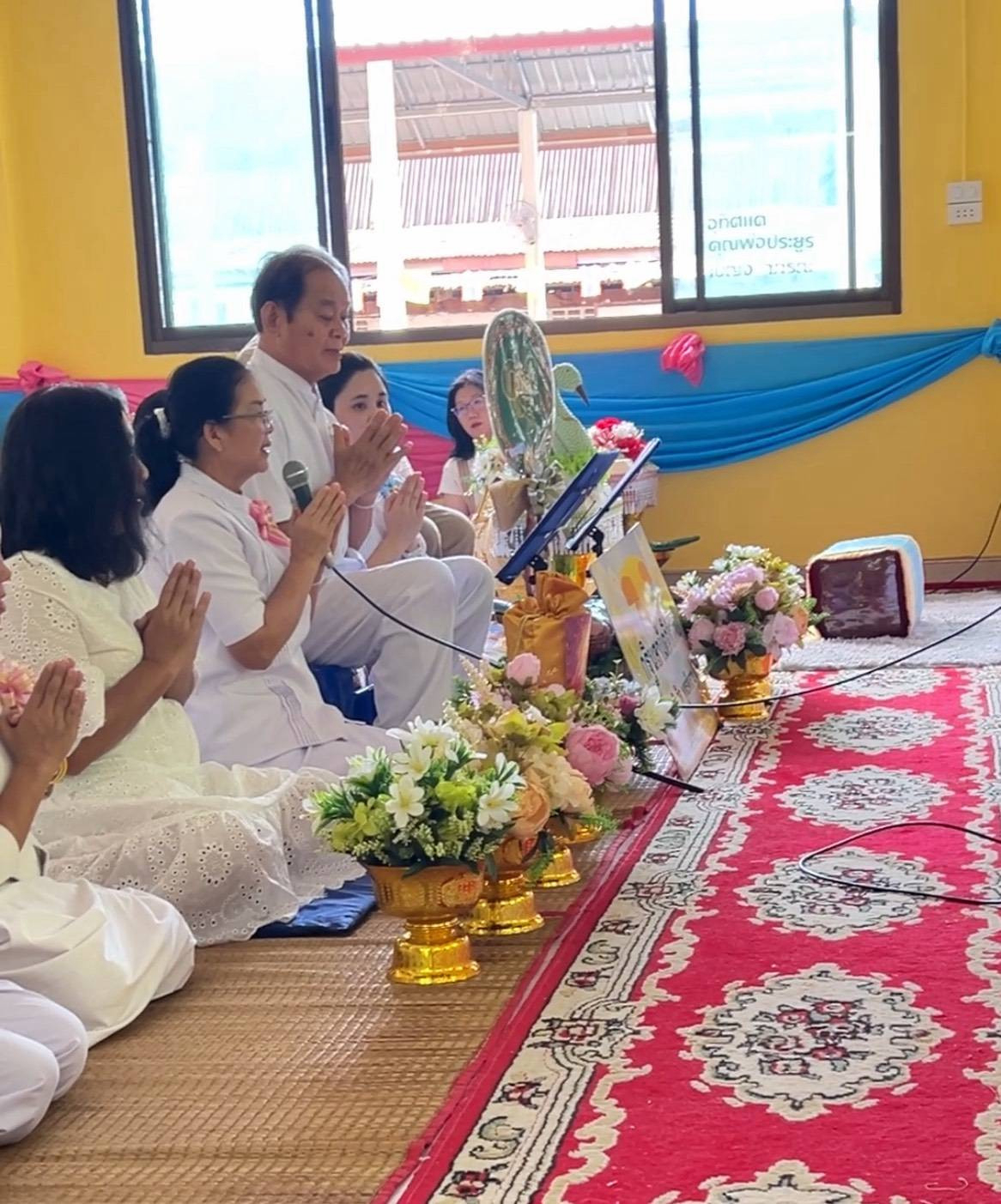 ภาพกล่าวคำถวายกฐินวัดมงคลนิมิตร