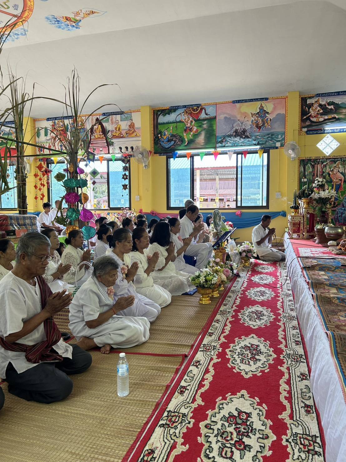 ภาพร่วมพิธีกรรมวัดมงคลนิมิตร