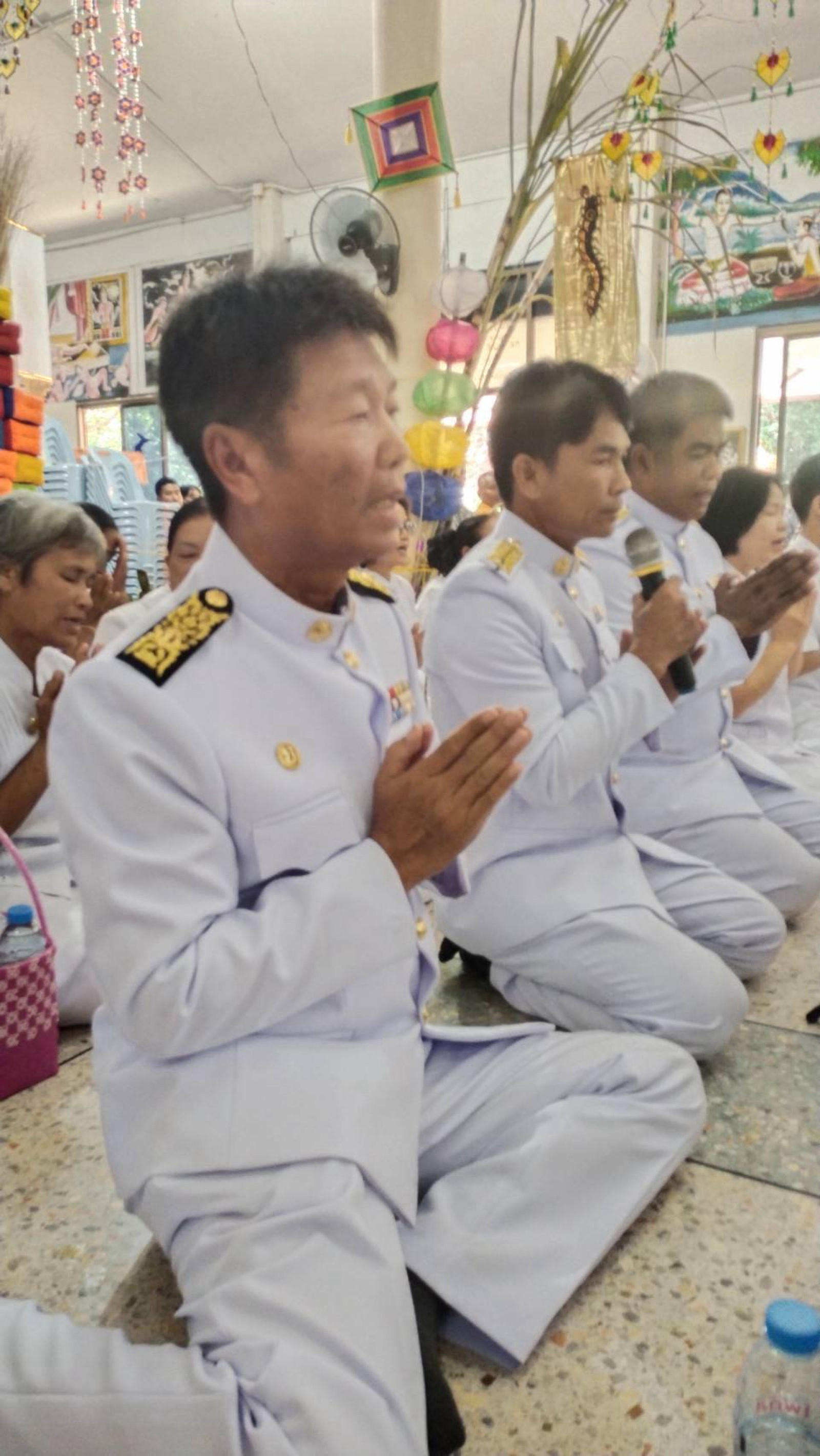 ภาพกล่าวคำถวายกฐินวัดโพธิ์ชัย