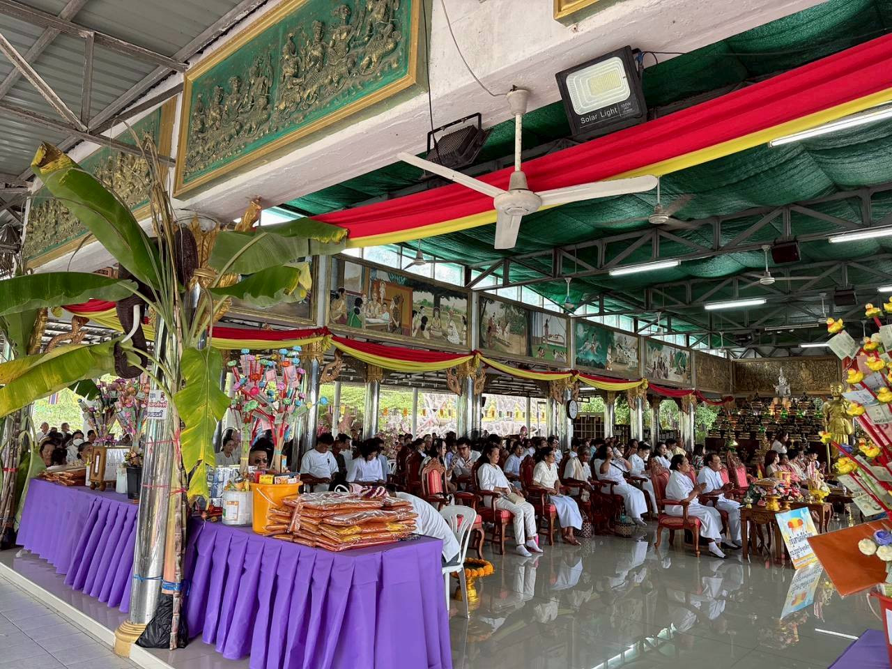 ภาพร่วมพิธีกรรมวัดทรงเมตตาวนาราม