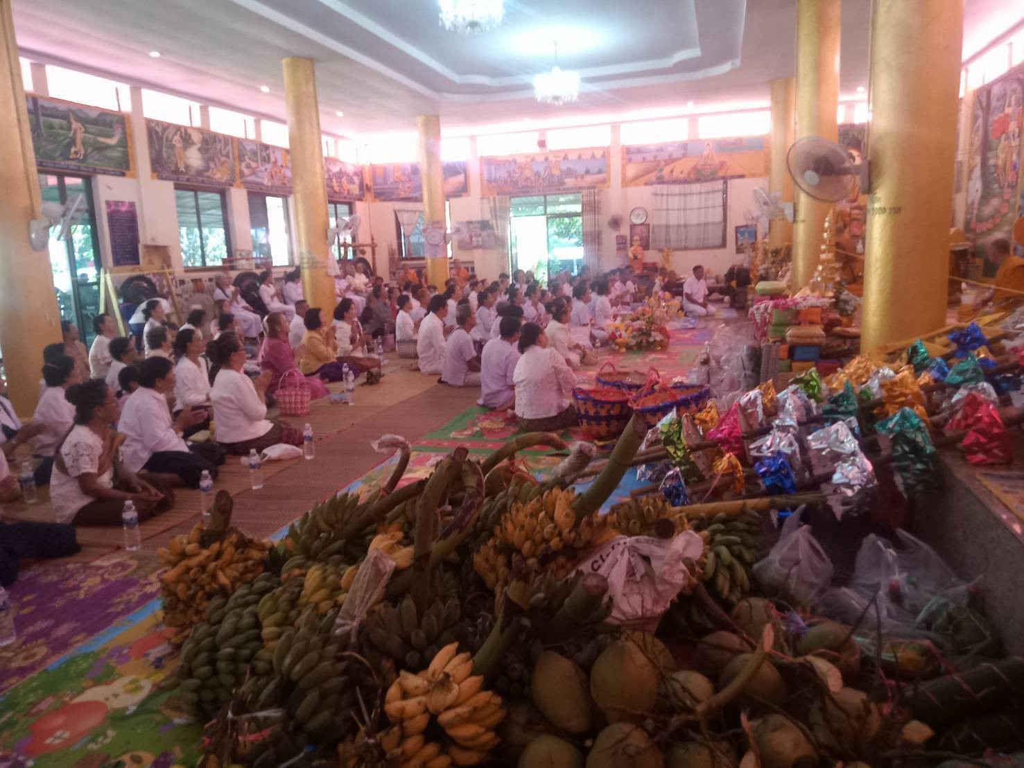 ภาพร่วมพิธีกรรมวัดบูรพา